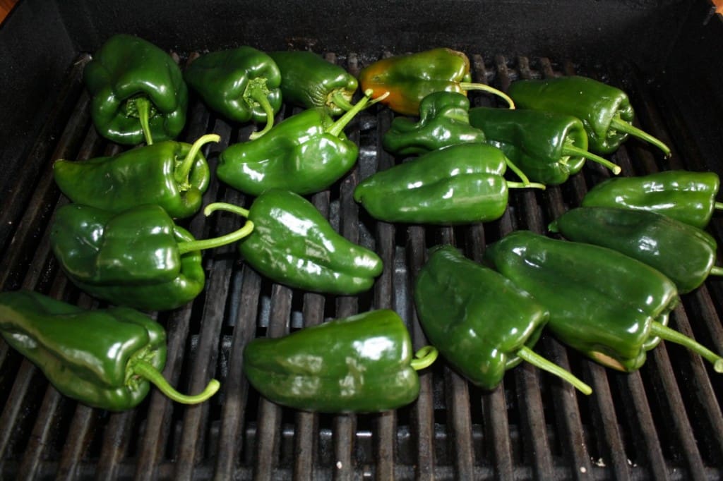 On the grill