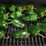 How to roast fresh peppers.