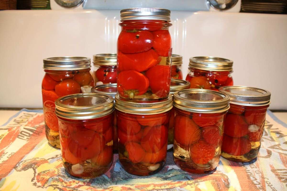 Pickled Red Cherry Hot Peppers - Hope Mountain Nurseries